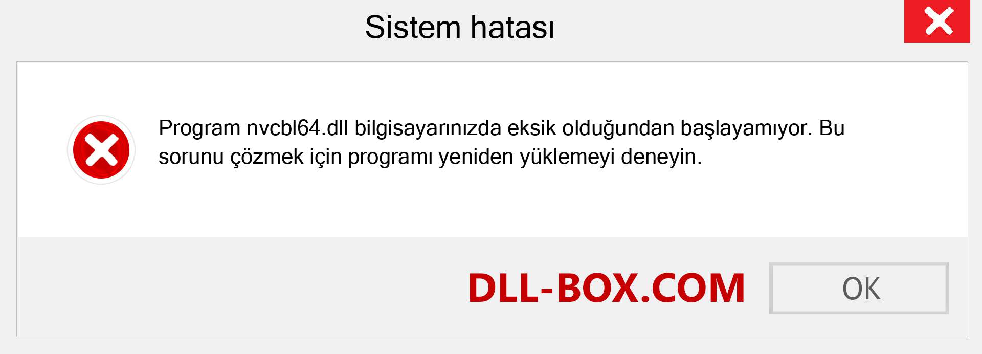 nvcbl64.dll dosyası eksik mi? Windows 7, 8, 10 için İndirin - Windows'ta nvcbl64 dll Eksik Hatasını Düzeltin, fotoğraflar, resimler